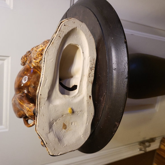 Vintage Ceramic Salt Glaze / Majolica Camel and Calf Statue - Picture 10 of 10